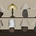 Quiet Table Lamp 3d model