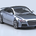 Audi TT car Audi car car sedan 3d model