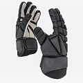 Black Padded Athletic Gloves For Sports Training And Hand Protection