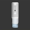 White and Blue Handheld Medical Device AnyGo Featuring Control Buttons and Sleek Design