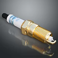 Automotive Spark Plug High Performance Gold Plated Ceramic Design For Car Engines