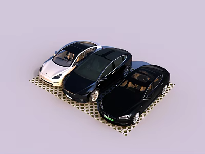 modern automobile new energy 3d model modern automobile new energy 3d model
