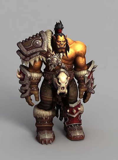 World of Warcraft Characters Gourdain 3d model