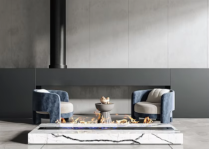 Modern Casual Sofa Combination Single Sofa 3d model