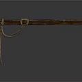 Daily Living Supplies Simple Crossed Wooden Sticks Tied with Rope Stand Tool