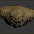 Classical Furniture Decorative Bust Sculpture Made Of Stone With Pedestal Base And Intricate Details
