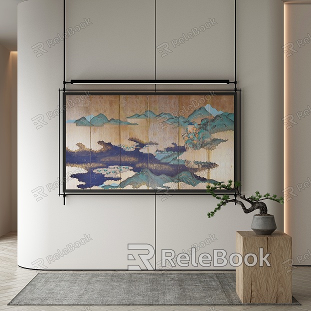 New Chinese Decorative Painting model