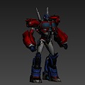 Optimus Prime Transformers Movie Characters 3d model