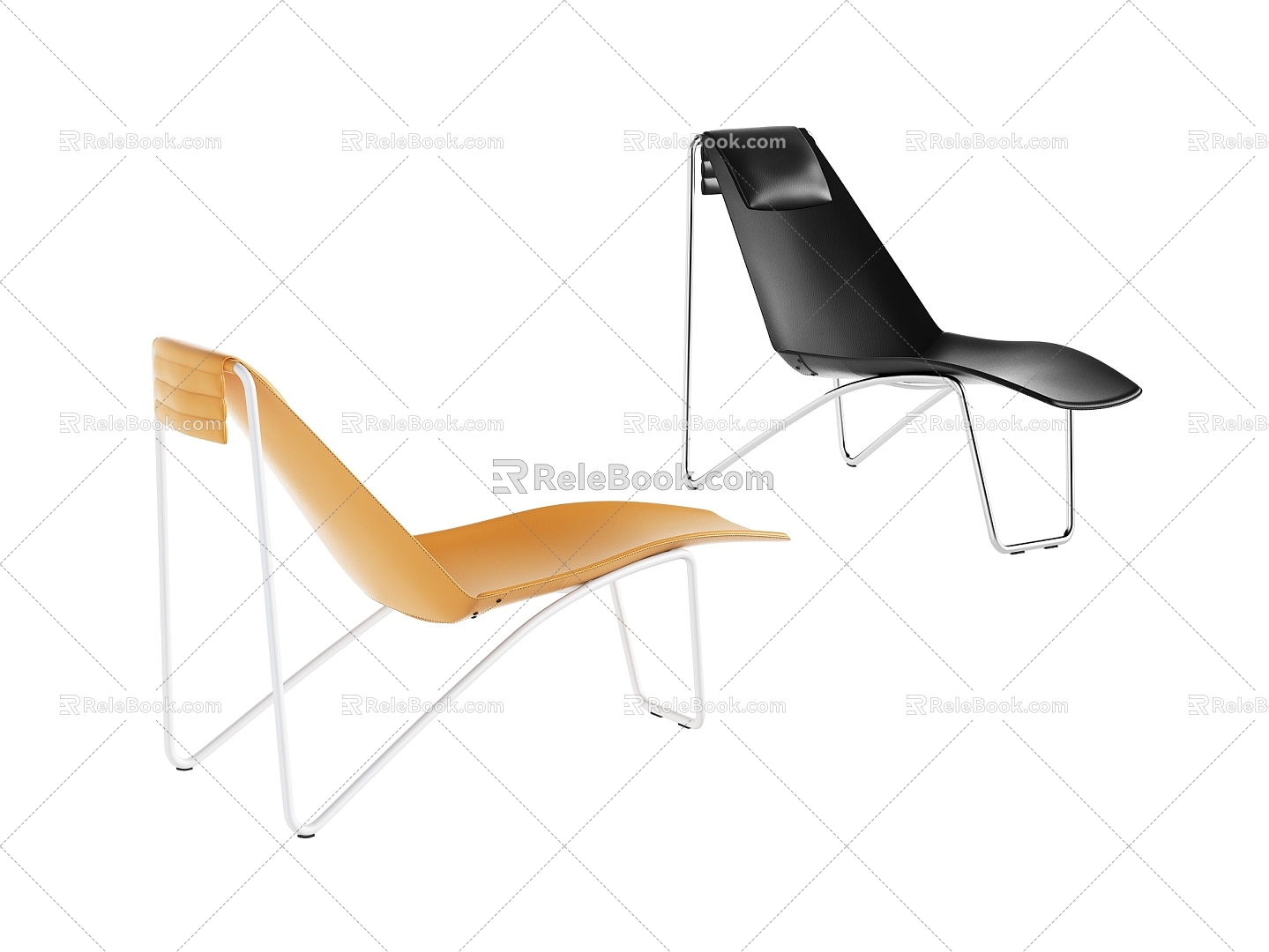 Simple and stylish atmospheric leather recliner model