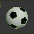 Traditional Black and White Soccer Ball Sports Equipment for Training and Games