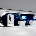 Modern Tobacco and Liquor Store With Shelves Alcohol Tobacco Products Bright Lighting And Neat
