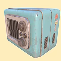 Radio Speaker Broadcast 3d model