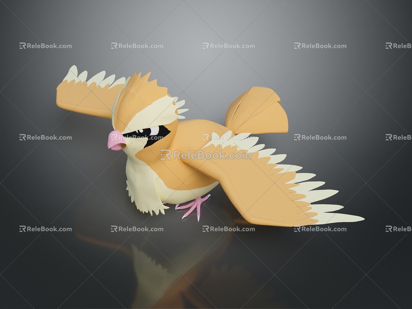 bird bird bird bird game animal cartoon animal animal realistic animal 3d model