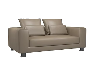 Italian Modern Minimalist Sofa 3d model
