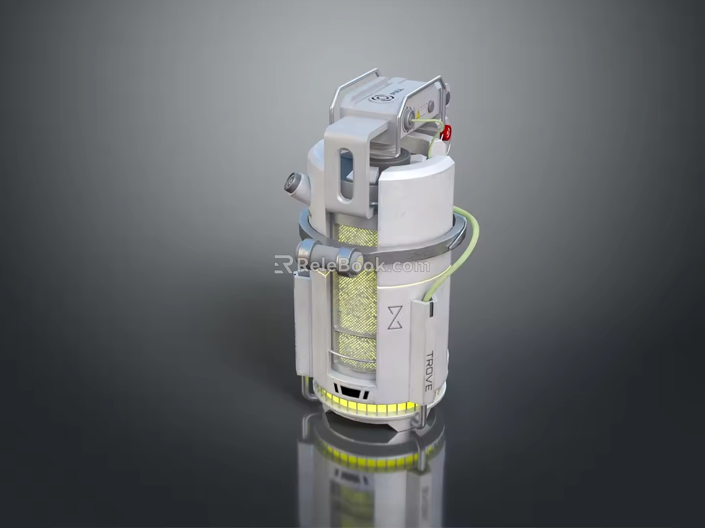 Sci-fi Capsule Space Capsule Hibernation Capsule Freezing Capsule Rest Capsule Rest Capsule 3d model