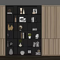 Bookshelf Bookcase Whole-face Bookcase 3d model