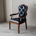 American leather single chair 3d model