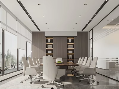 Modern Conference Room Conference Room on the Second Floor 3d model