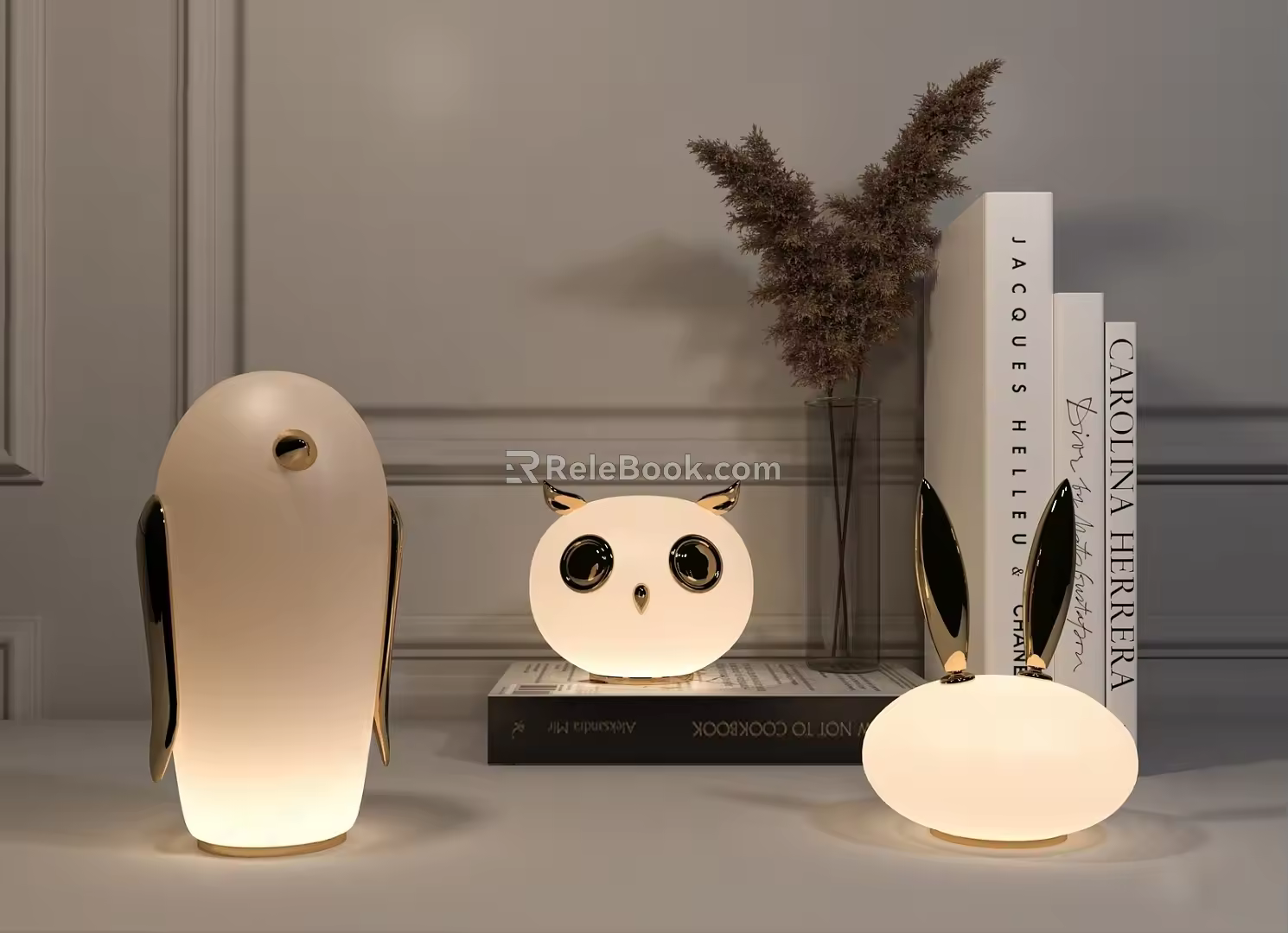 Nordic Table Lamp 3d model