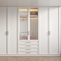 European-style wardrobe French-style wardrobe American-style wardrobe 3d model