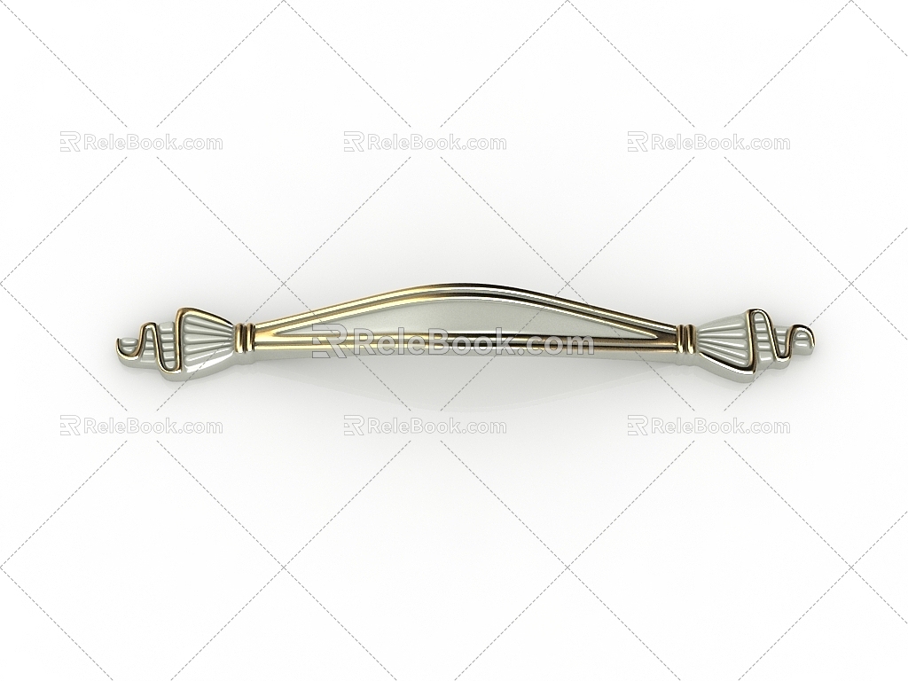 Modern hardware handle 3d model