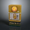 Yellow Double Tap II Device With Top Badge And Number 10 Feature