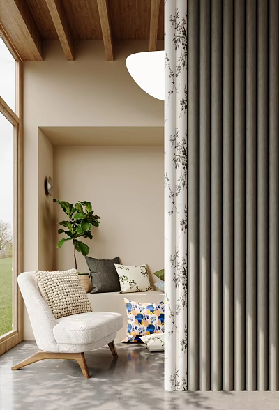 Single sofa 3d model