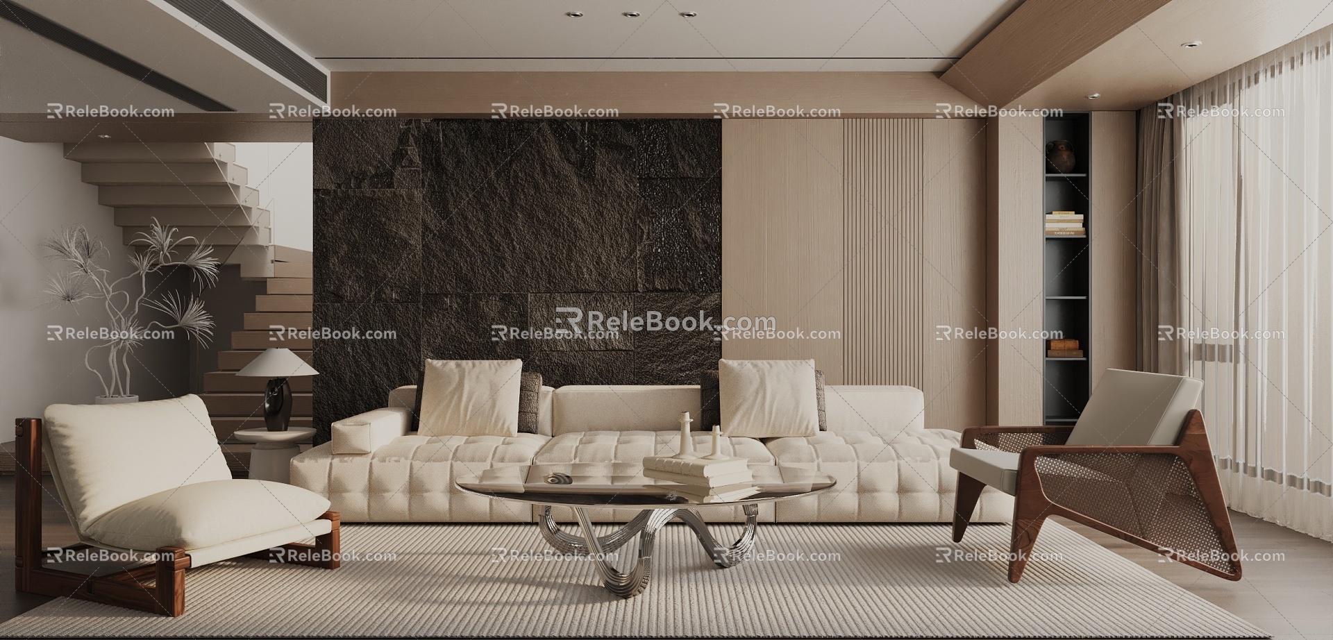 Living room 3d model