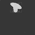 Futuristic Creature Character With Head Fin Blue Scaly Skin Sharp Teeth And Mechanical Devices