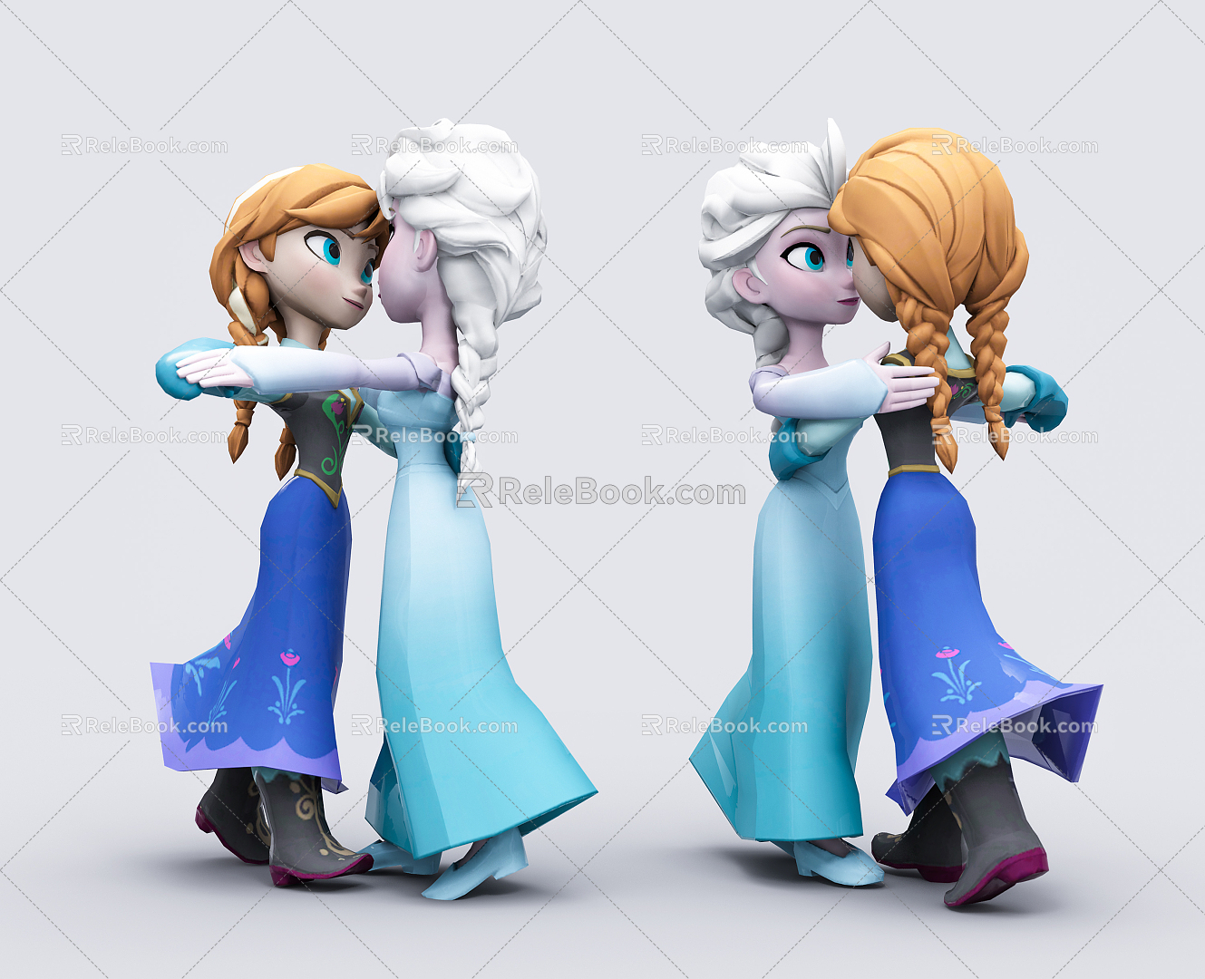 Modern Toy Anna 3d model