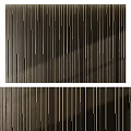 Vertical Striped Textured Wall Panels With Dark Wooden Texture And Light Shadow Effects