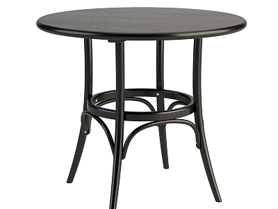 Modern Round Table Simple Single Table model