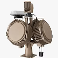 Industrial Equipment Featuring Dual Circular Blades Camera And Sturdy Metallic Structure