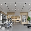 Modern Gym 3d model