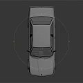 Silver Classic Sedan With Sleek Body Design Black Alloy Wheels And Grey Background Reflection