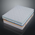 High Quality Supportive Mattress With Layered Structure And Soft Foam Support Layers
