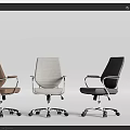 Ergonomic Office Chair With Swivel Base And Multiple Color Choices For Office Use