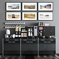 Modern Workbench Water Bar Console Workbench 3d model