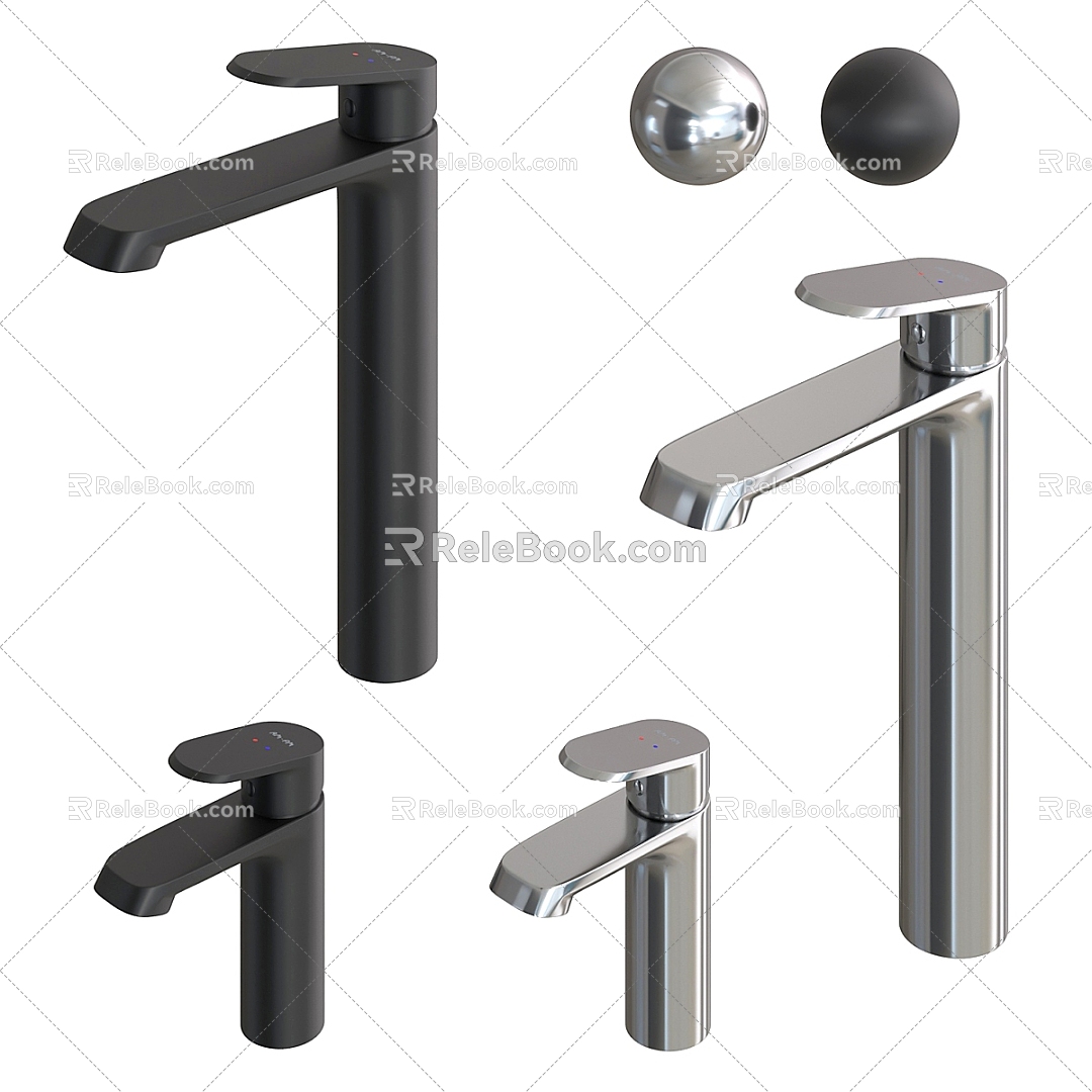 Faucet metal hardware 3d model