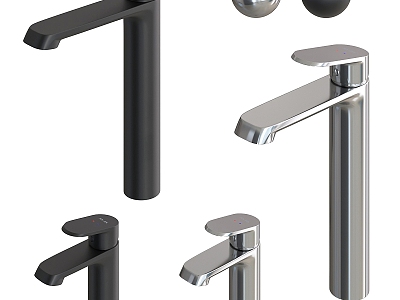 Faucet metal hardware 3d model