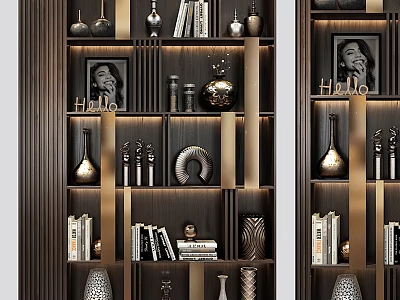 Modern Bookcase Cabinet Furniture