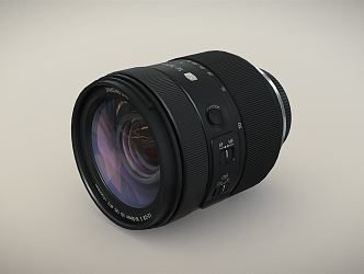 modern lens camera lens samsung 3d model