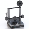 Stereo printer industrial equipment physical printer 3d model