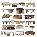 Modern Coffee Tables With Wooden Materials Diverse Shapes And Unique Stylish Designs