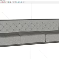 Modern Sofa Multiplayer Sofa 3d model