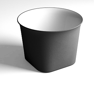 Modern teacup 3d model