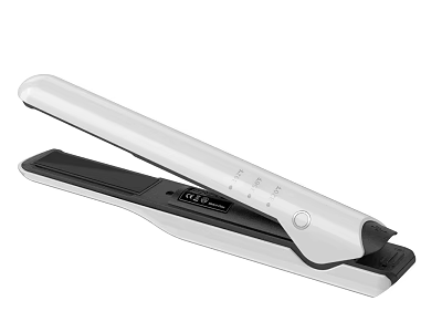 Professional Hair Straightener With Digital Display Control Buttons And Modern Design 3d model