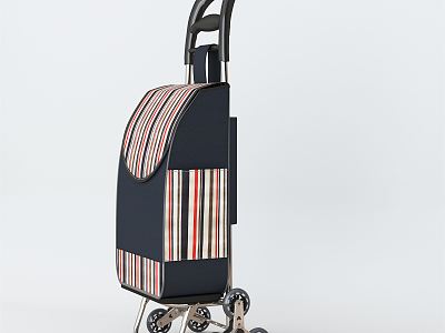 Modern Shopping Cart Elder Bag Shopping Cart model