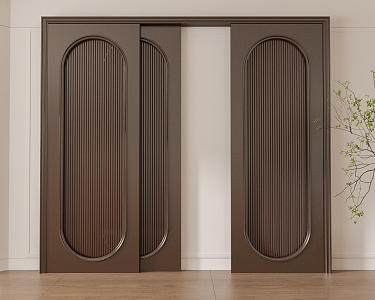 sliding door 3d model