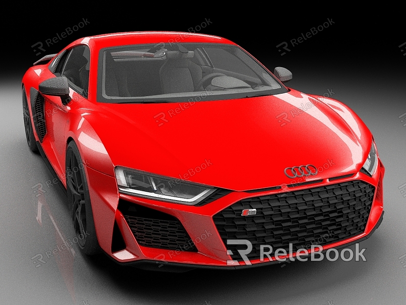 Audi r8 car luxury car racing sports car model